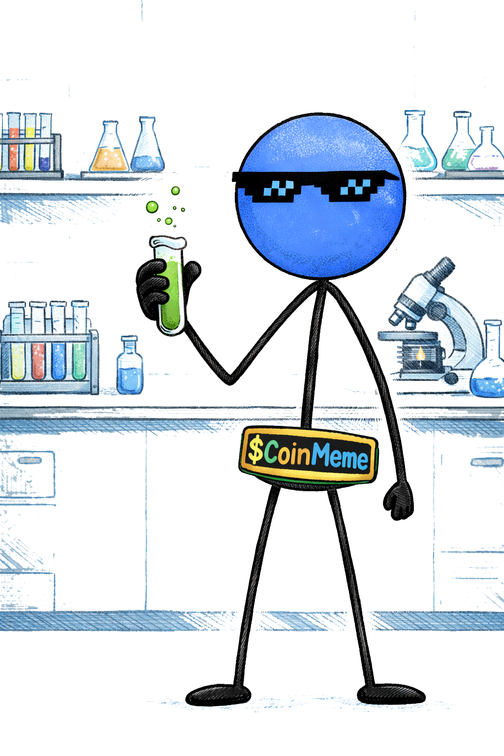 CoinMeme in lab